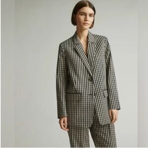 Everlane Gingham Blazer